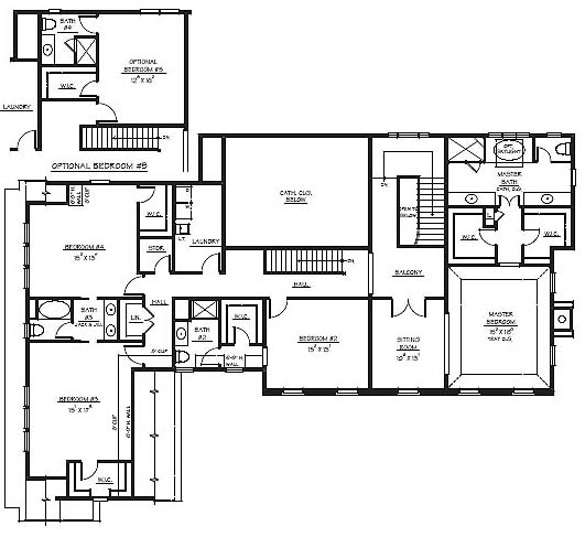 model home floor plan