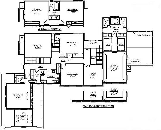 model home floor plan