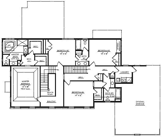 model home floor plan