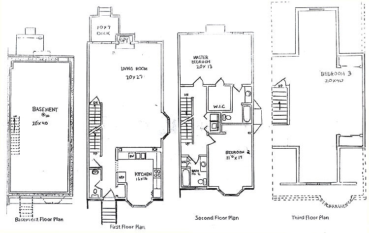 Standard Floor Plans